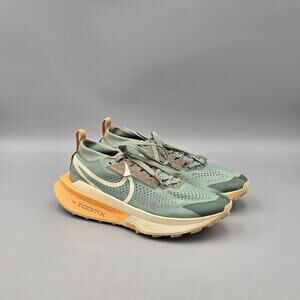 Nike Women's Size 10 US ZoomX Zegama 2 Green Trail Running Sneakers Shoes READ